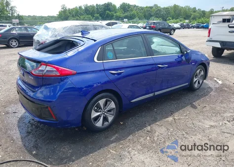 2019 Hyundai Ioniq Electric Limited from USA, damaged, VIN KMHC05LH1KU047492